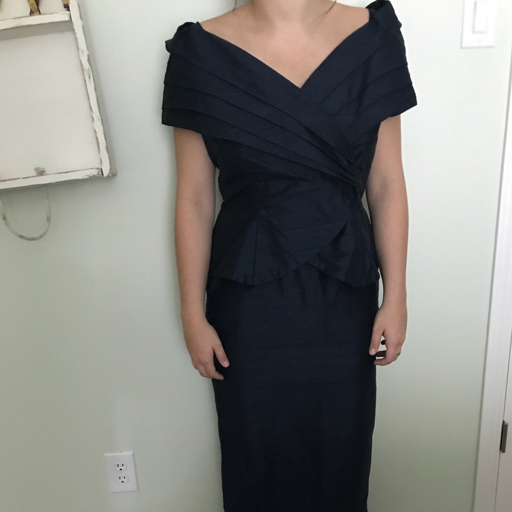 Two Piece Silk Watters And Watters Original Gown